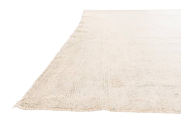Detail image of 9' 7 x 13' 10 Hand Knotted Moroccan Wool Rug