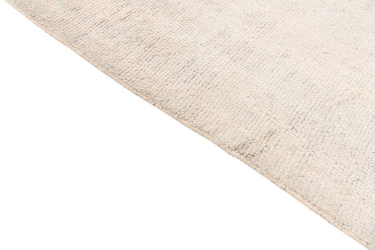 Detail image of 9' 7 x 13' 10 Hand Knotted Moroccan Wool Rug