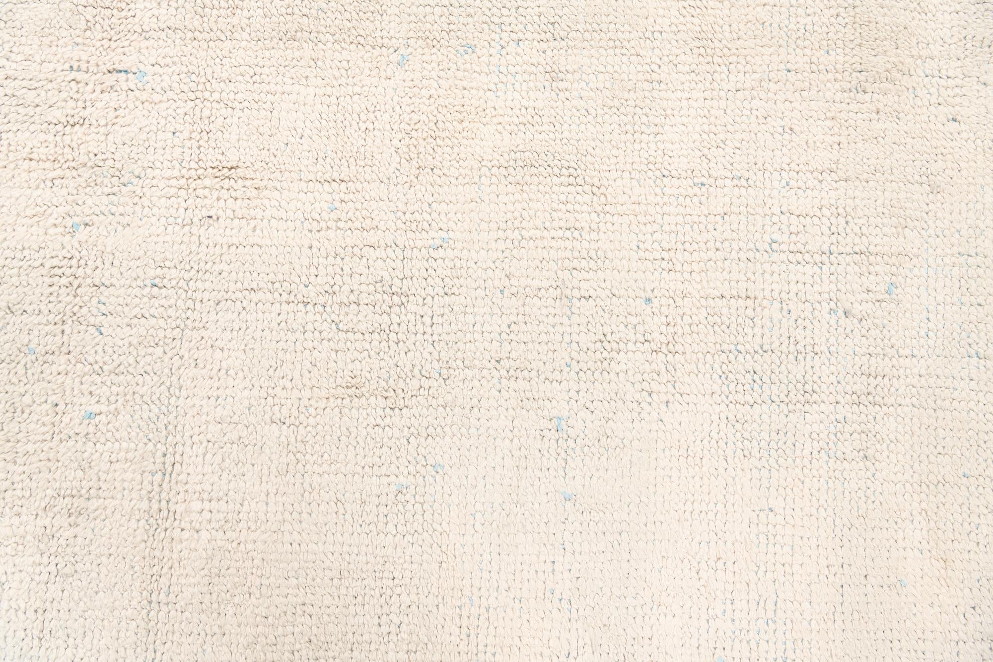 9' 7 x 13' 10 Hand Knotted Moroccan Wool Rug