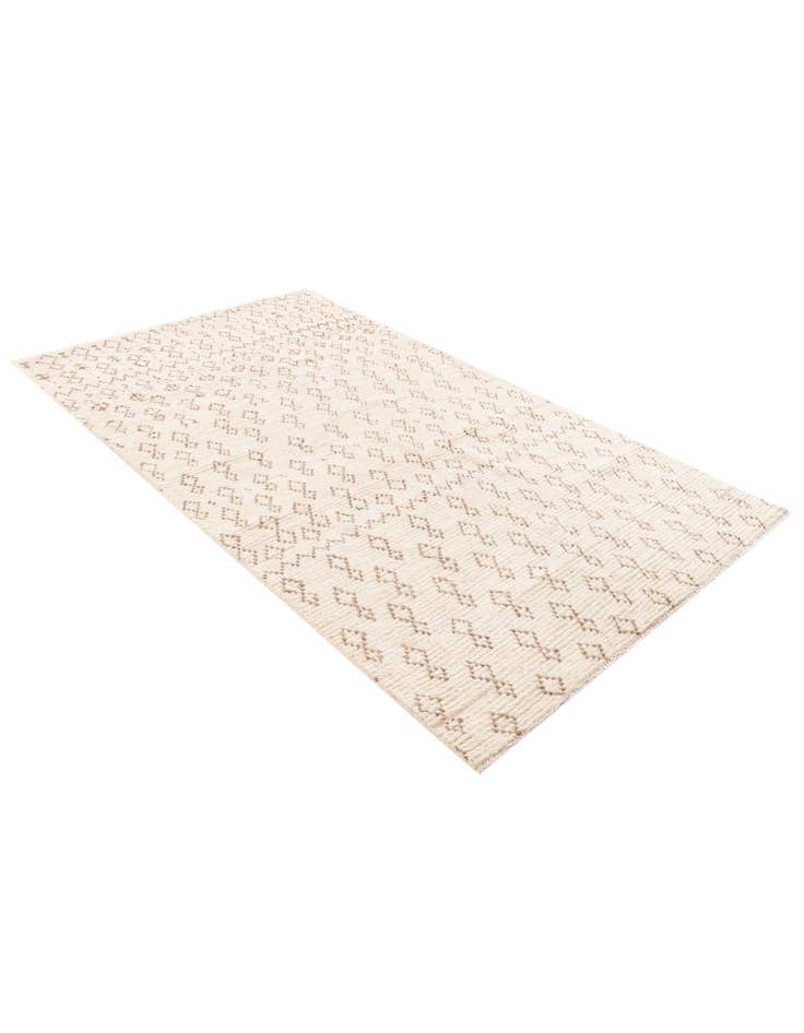 Detail image of 5' x 8' 9 Hand Knotted Moroccan Wool Rug