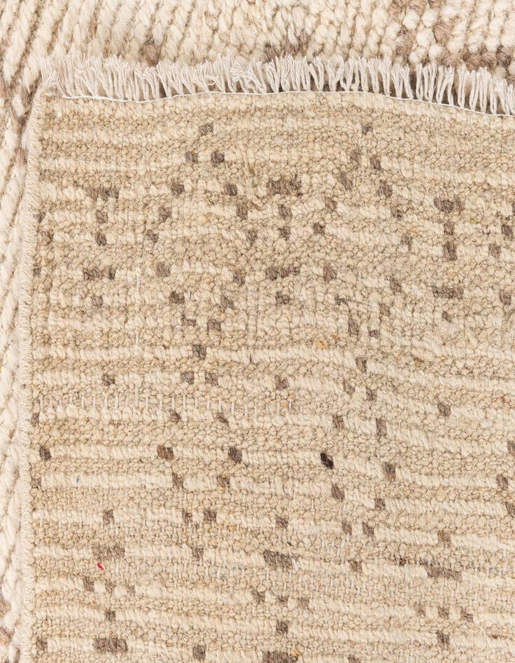 Detail image of 5' x 8' 9  Hand Knotted Moroccan Wool Rug