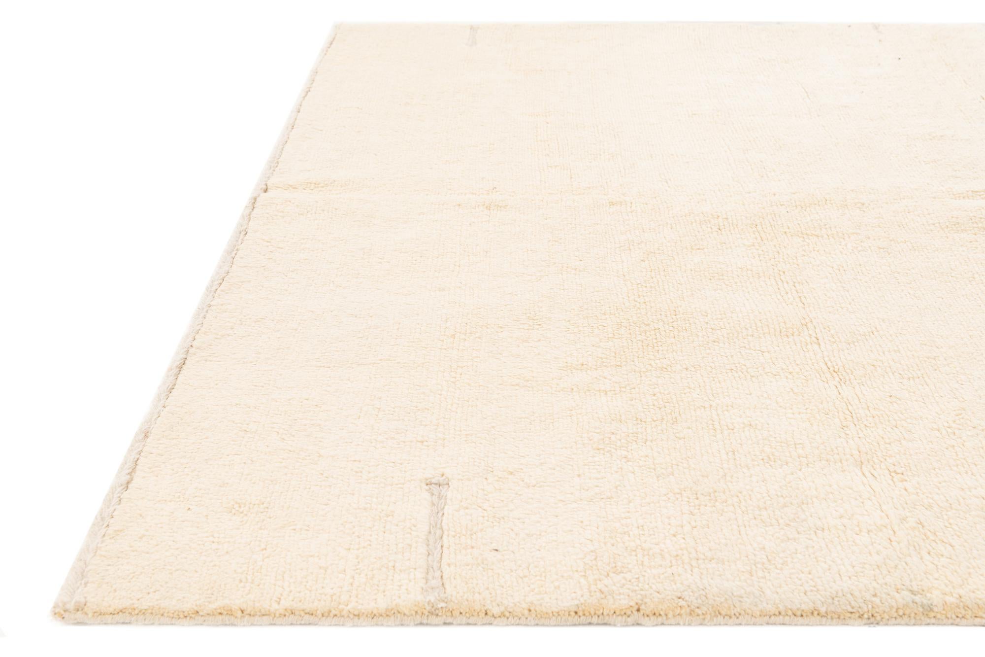 5' 8 x 7' 10 Hand Knotted Moroccan Wool Rug