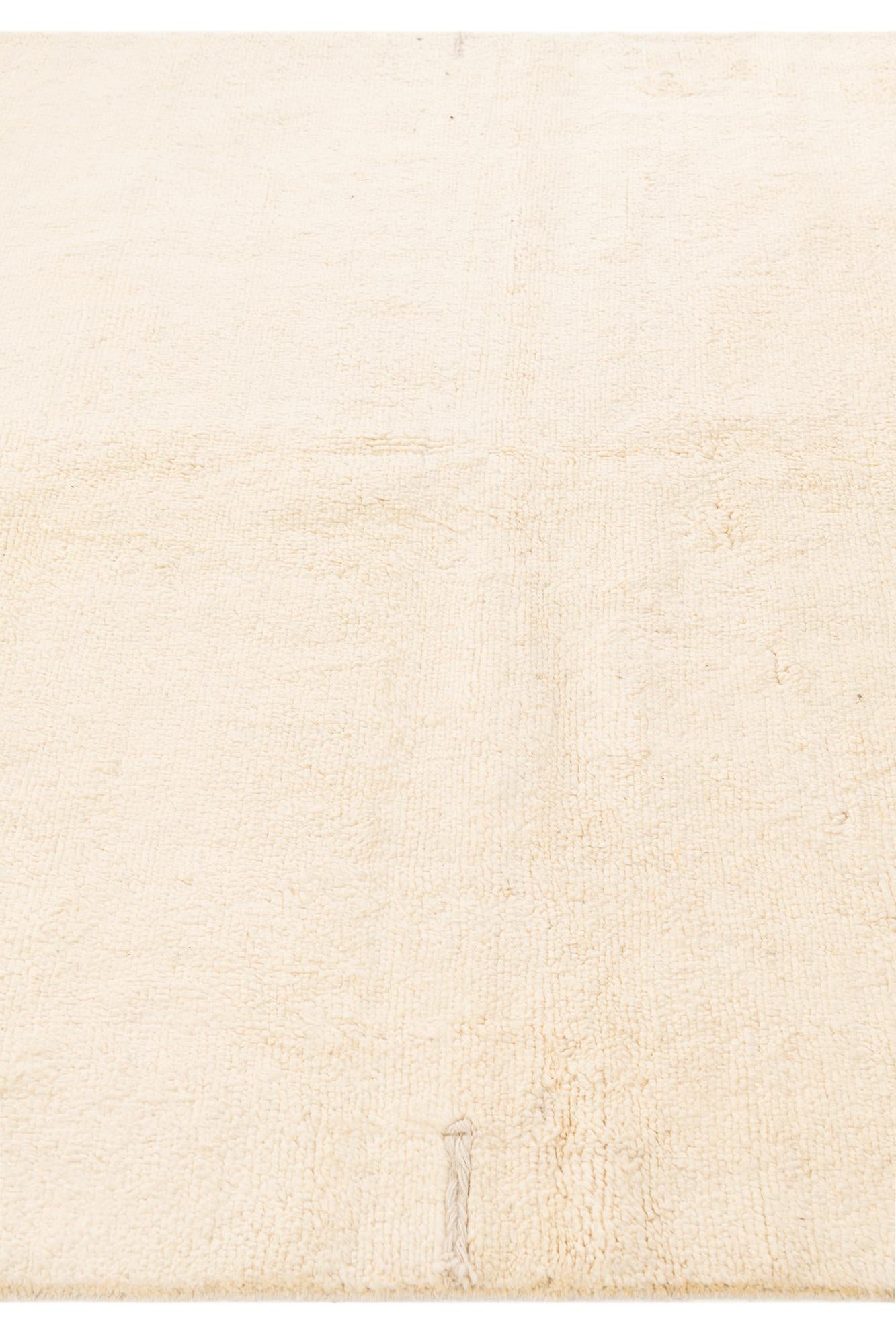 5' 8 x 7' 10 Hand Knotted Moroccan Wool Rug