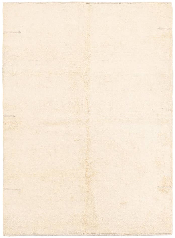 Detail image of 5' 8 x 7' 10 Hand Knotted Moroccan Wool Rug