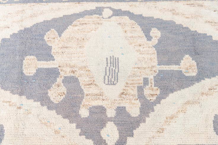 Detail image of 7' 6 x 10' 2 Hand Knotted Moroccan Wool Rug