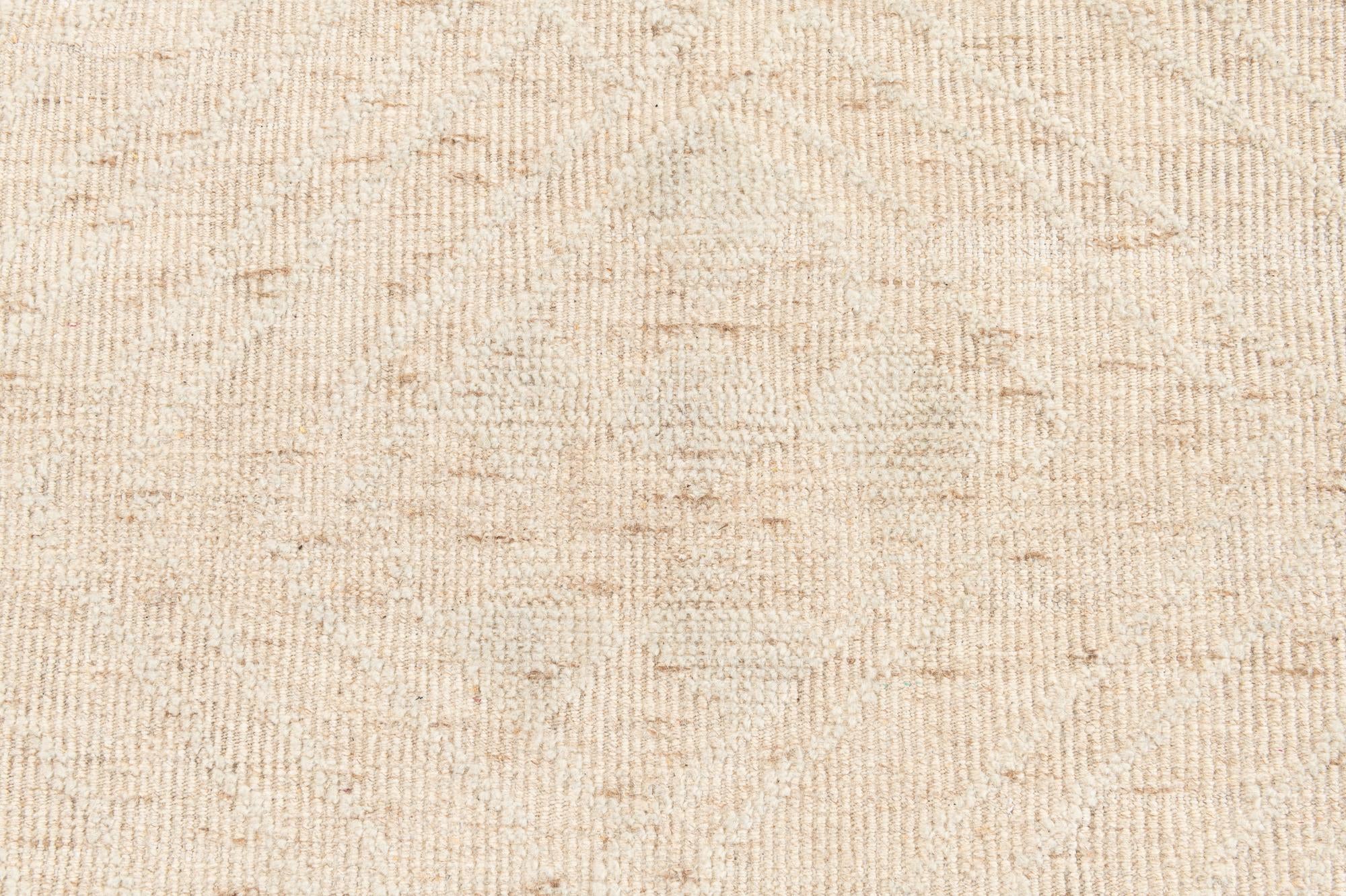 8' 7 x 12' 8 Hand Knotted Moroccan Wool Rug