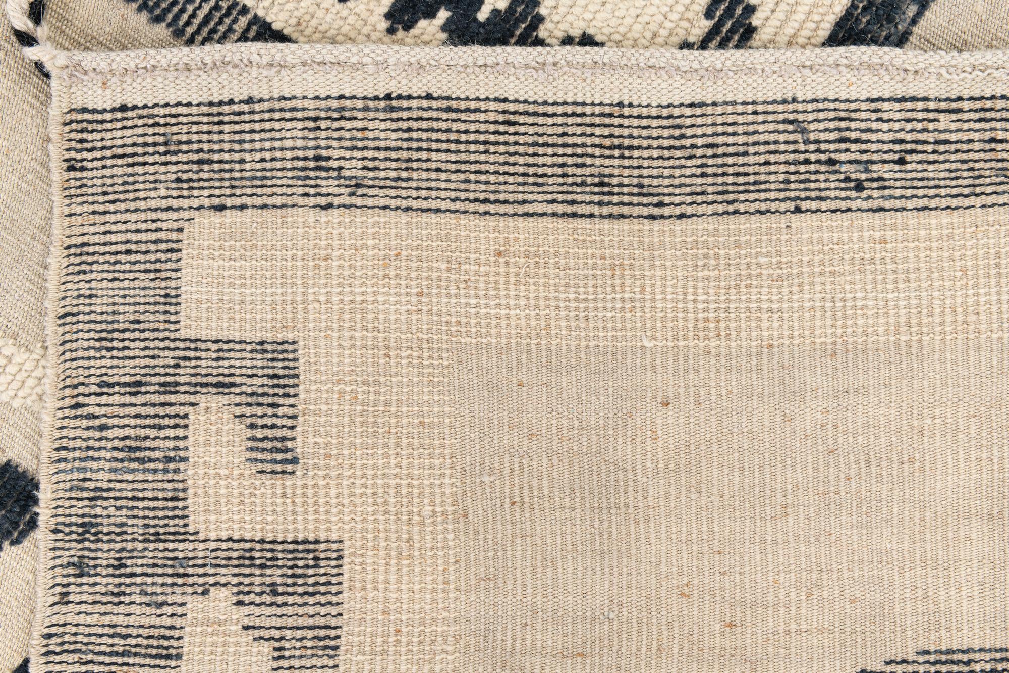 8' 2 x 10' 5 Hand Knotted Moroccan Wool Rug