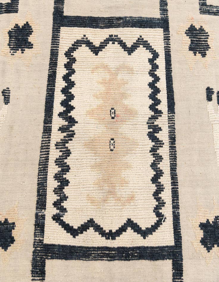 Detail image of 8' 2 x 10' 5  Hand Knotted Moroccan Wool Rug