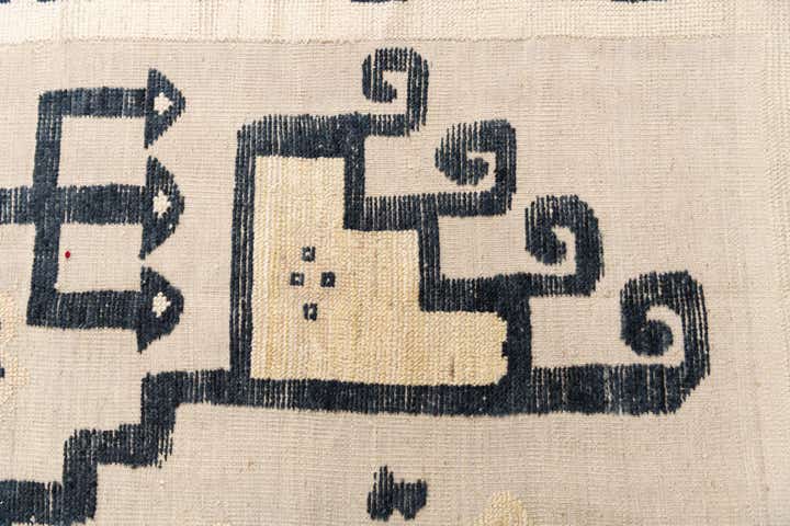 8' 2 x 10' 5 Hand Knotted Moroccan Wool Rug