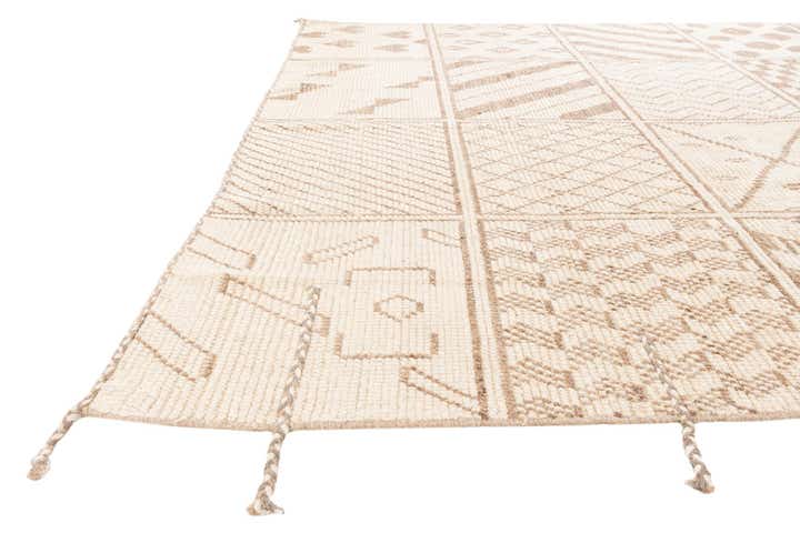 8' 8 x 10' 5 Hand Knotted Moroccan Wool Rug