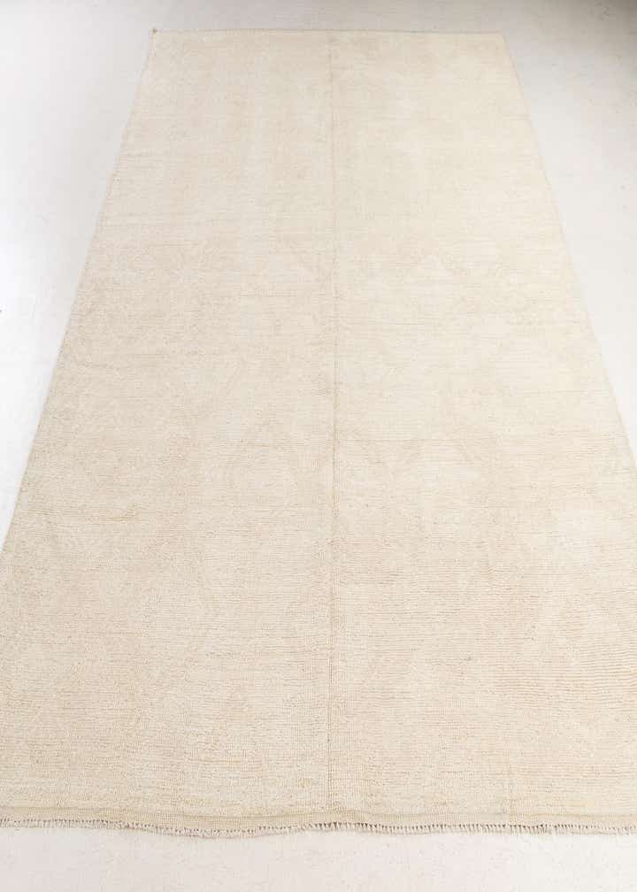 9' x 12' Hand Knotted Moroccan Wool Rug