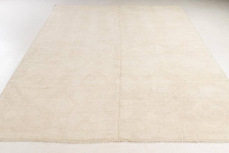 Detail image of 9' x 12' Hand Knotted Moroccan Wool Rug