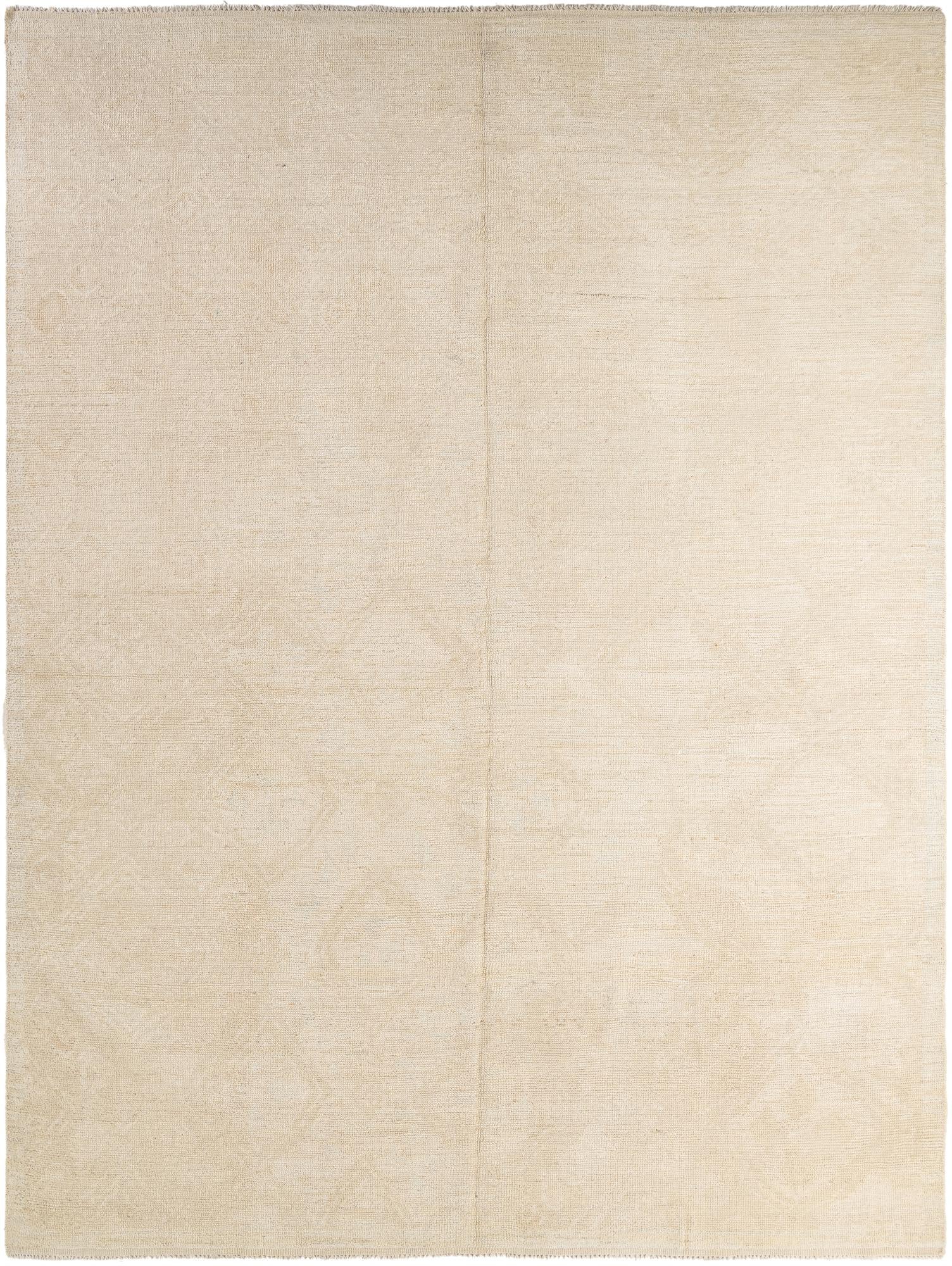 9' x 12' Hand Knotted Moroccan Wool Rug