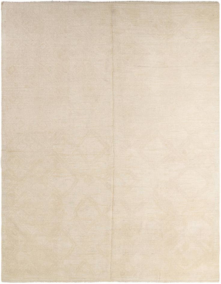 Detail image of 9' x 12' Hand Knotted Moroccan Wool Rug