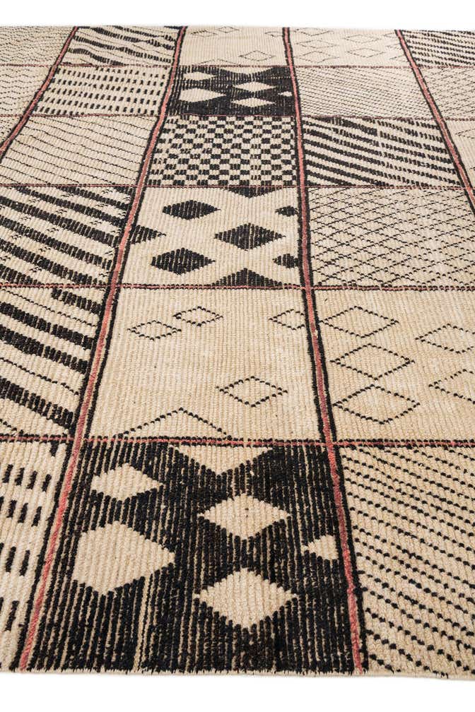 11' 3 x 15' 8 Hand Knotted Moroccan Wool Rug
