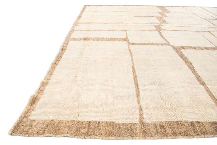 10' 6 x 14' 2 Hand Knotted Moroccan Wool Rug