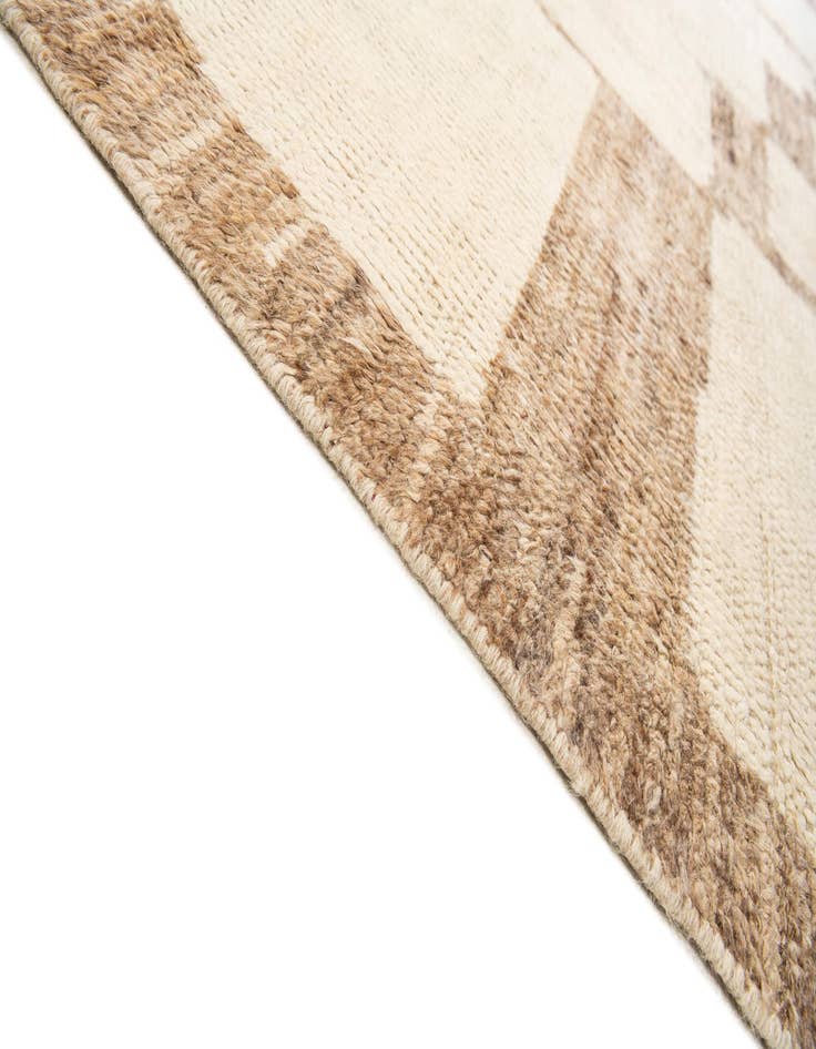 Detail image of 10' 6 x 14' 2  Hand Knotted Moroccan Wool Rug