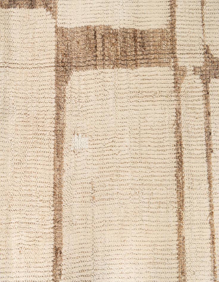Detail image of 10' 6 x 14' 2  Hand Knotted Moroccan Wool Rug