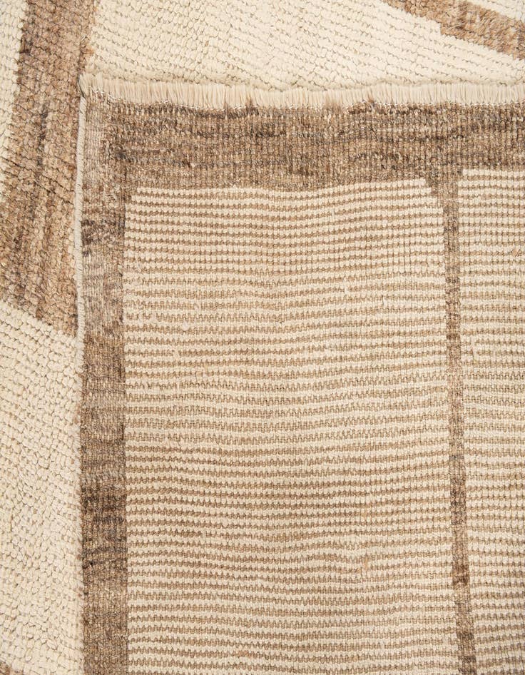 Detail image of 10' 6 x 14' 2  Hand Knotted Moroccan Wool Rug