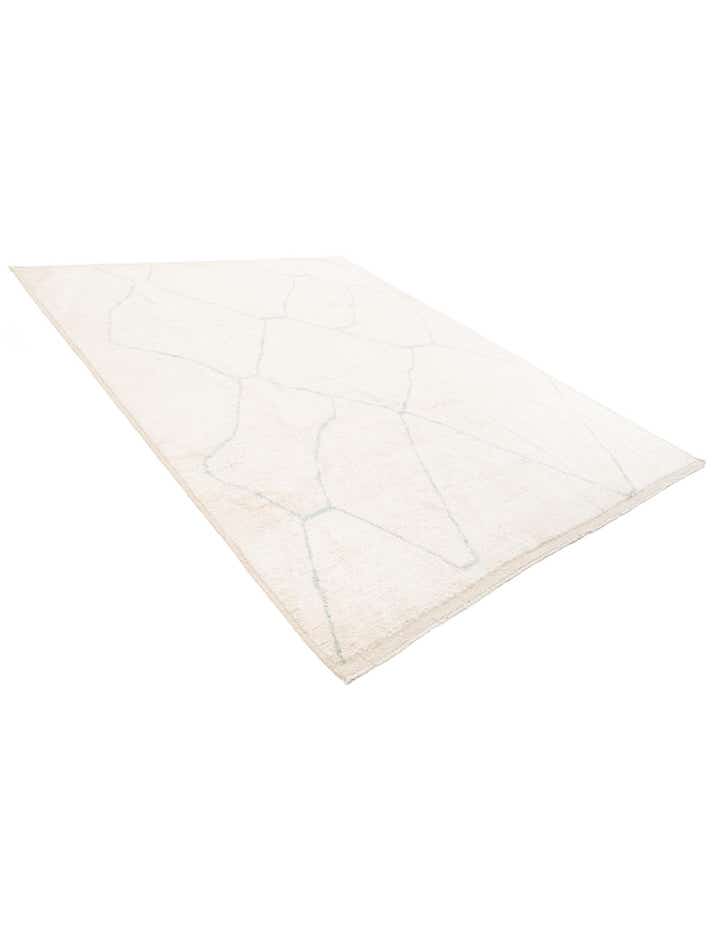 8' 2 x 10' 2 Hand Knotted Moroccan Wool Rug