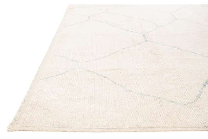 8' 2 x 10' 2 Hand Knotted Moroccan Wool Rug