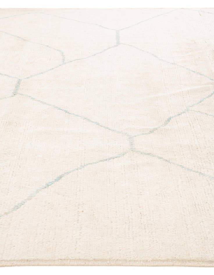 Detail image of 8' 2 x 10' 2  Hand Knotted Moroccan Wool Rug