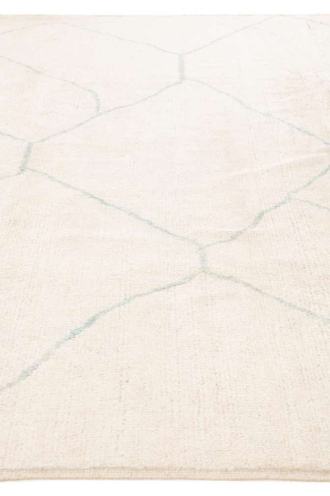 8' 2 x 10' 2 Hand Knotted Moroccan Wool Rug