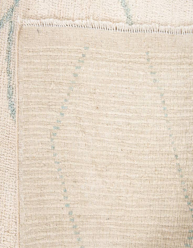 Detail image of 8' 2 x 10' 2  Hand Knotted Moroccan Wool Rug