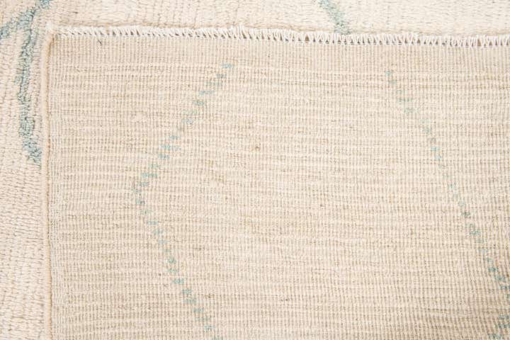 8' 2 x 10' 2 Hand Knotted Moroccan Wool Rug