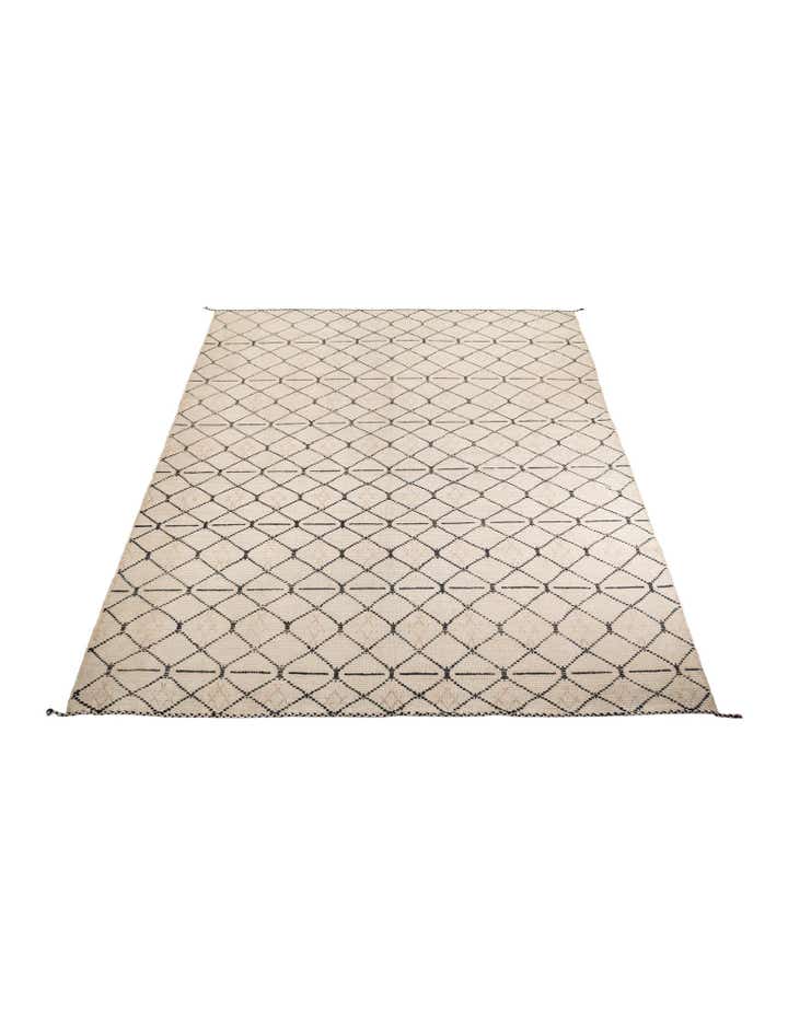 11' 10 x 14' 6 Hand Knotted Moroccan Wool Rug