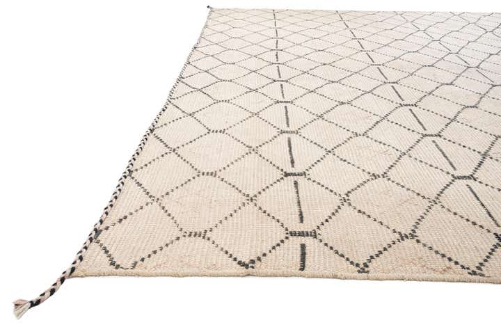 11' 10 x 14' 6 Hand Knotted Moroccan Wool Rug