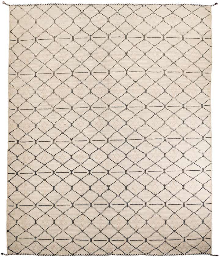 11' 10 x 14' 6 Hand Knotted Moroccan Wool Rug