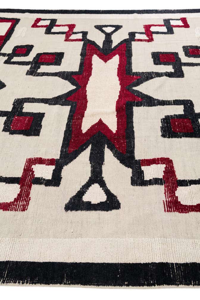 8' 9 x 12' 8 Hand Knotted Moroccan Wool Rug