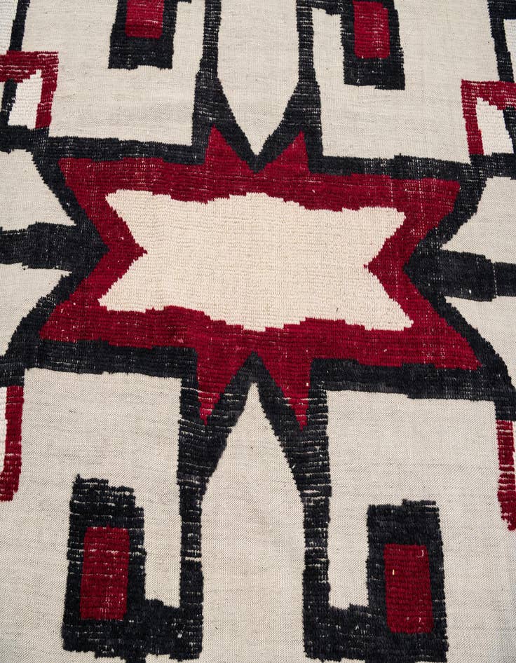 Detail image of 8' 9 x 12' 8  Hand Knotted Moroccan Wool Rug