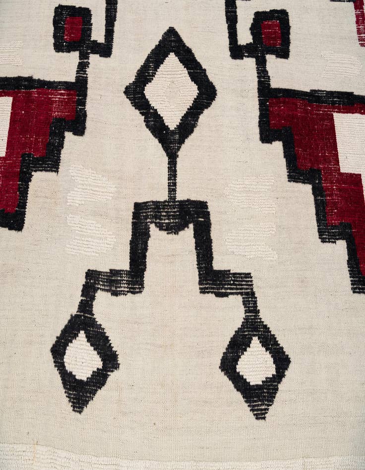 Detail image of 8' 9 x 12' 8  Hand Knotted Moroccan Wool Rug