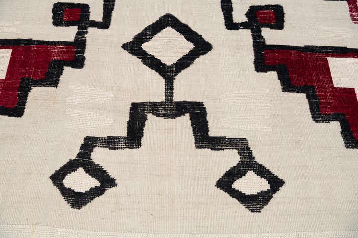 8' 9 x 12' 8 Hand Knotted Moroccan Wool Rug