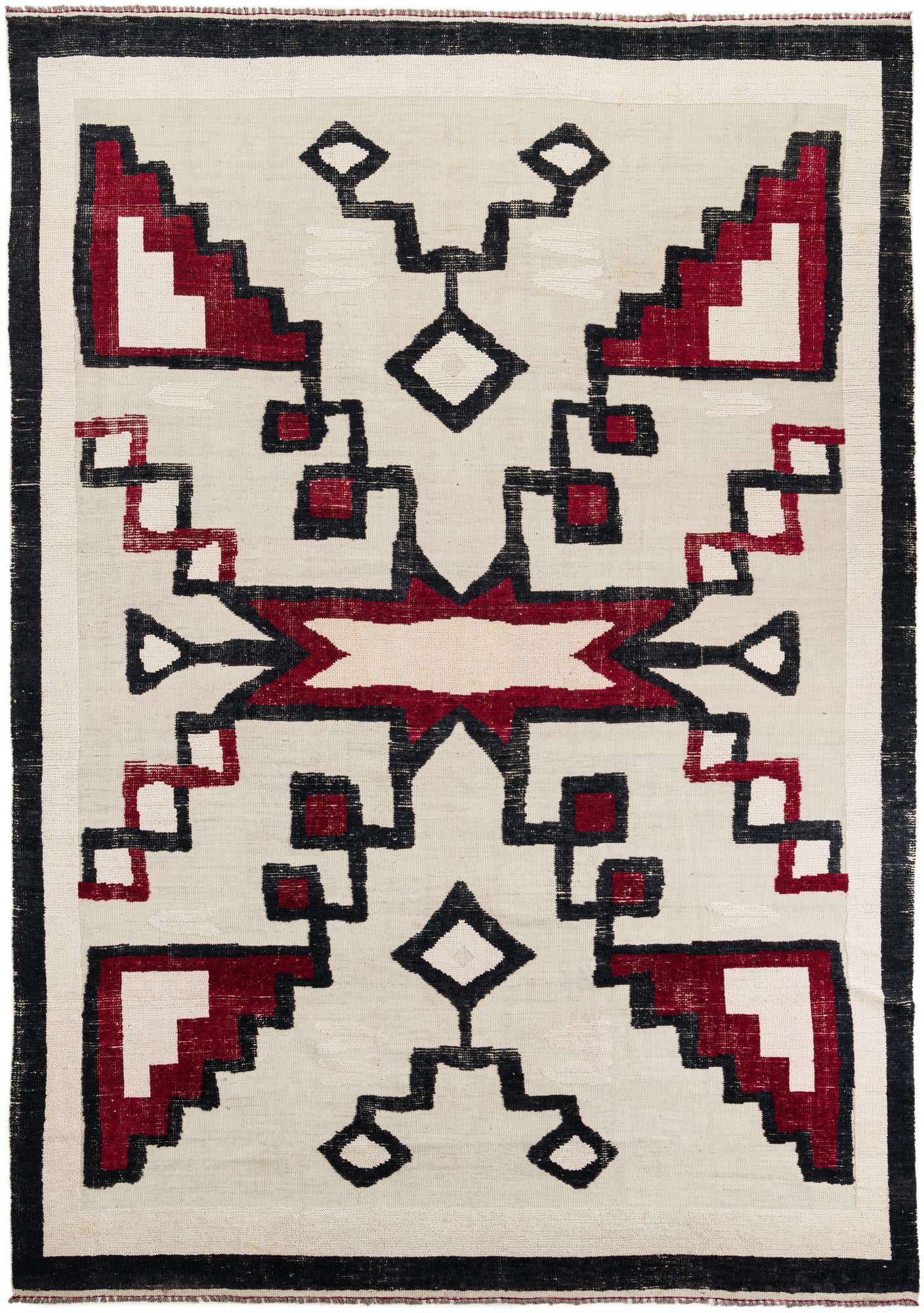 8' 9 x 12' 8 Hand Knotted Moroccan Wool Rug