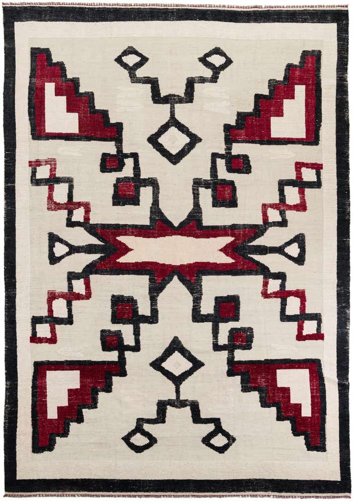 8' 9 x 12' 8 Hand Knotted Moroccan Wool Rug