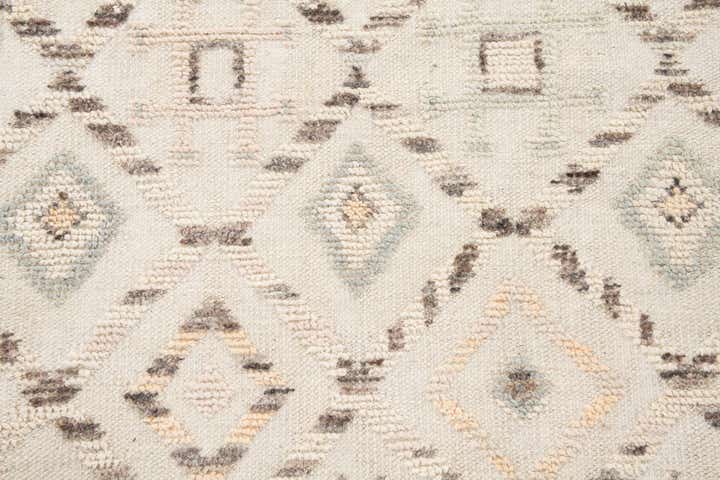 7' 10 x 10' 2 Hand Knotted Moroccan Wool Rug