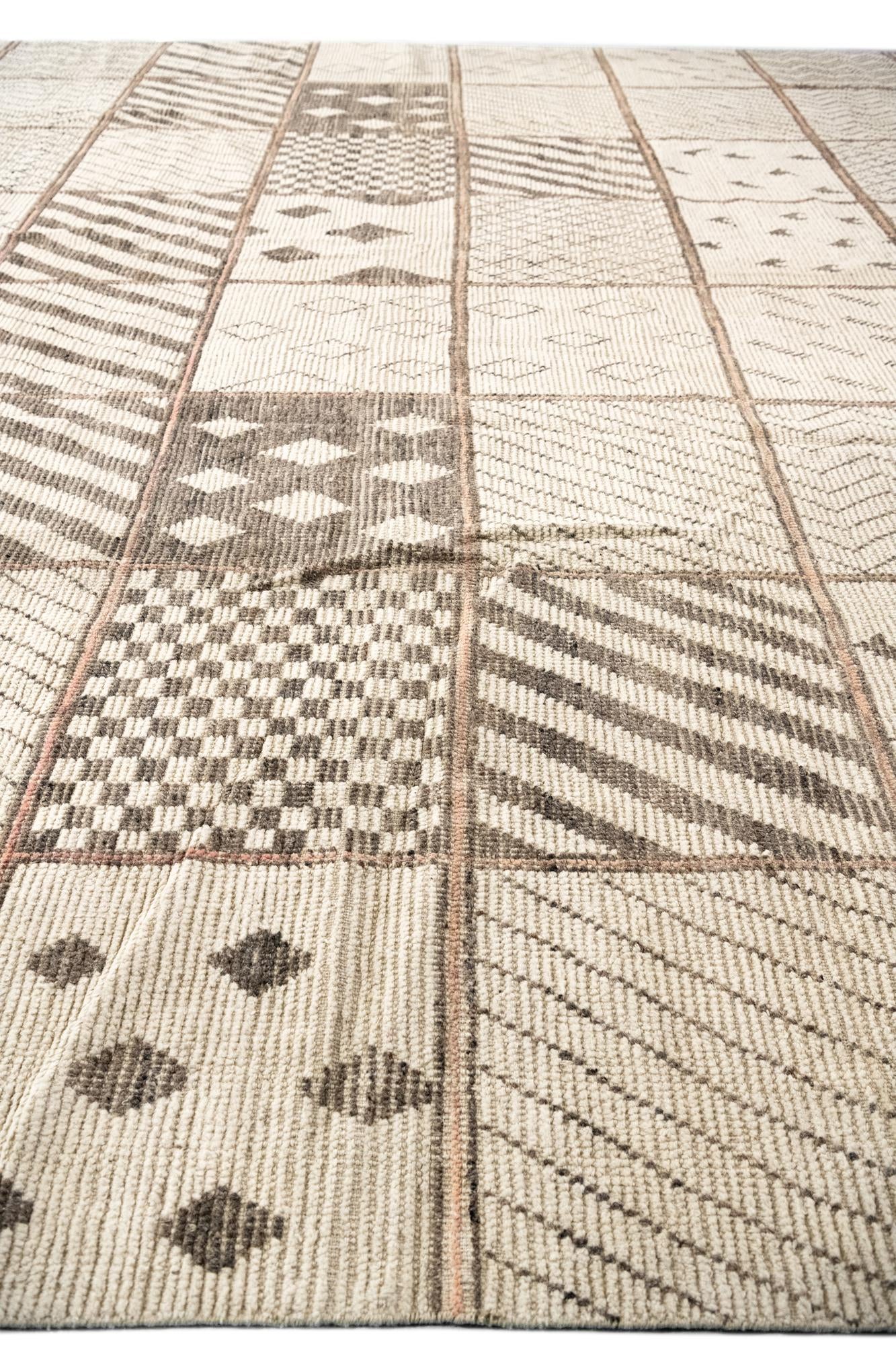 15' 5 x 24' Hand Knotted Moroccan Wool Rug