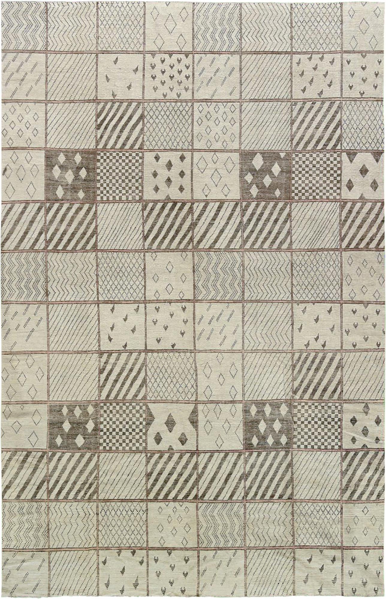 15' 5 x 24' Hand Knotted Moroccan Wool Rug