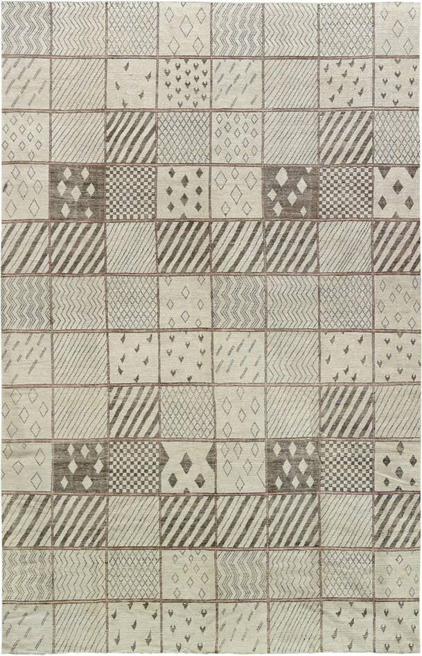 Detail image of 15' 5 x 24' Hand Knotted Moroccan Wool Rug