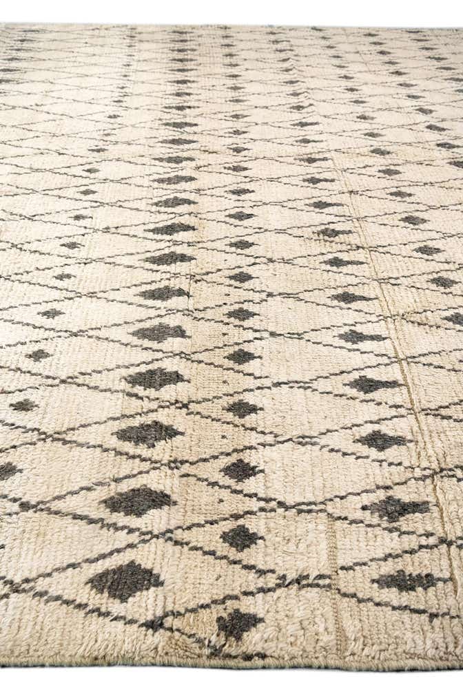 12' 2 x 16' Hand Knotted Moroccan Wool Rug