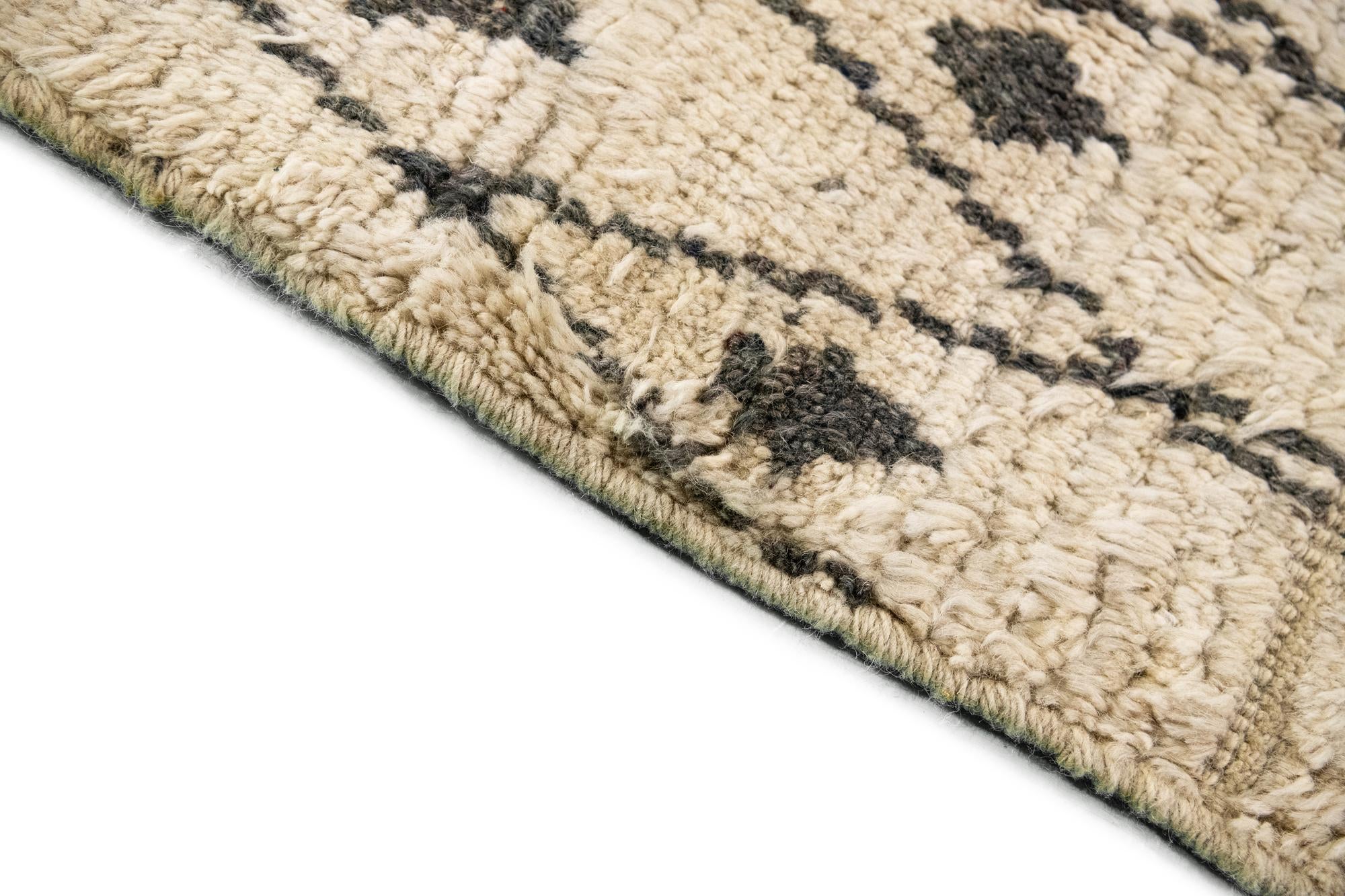 12' 2 x 16' Hand Knotted Moroccan Wool Rug