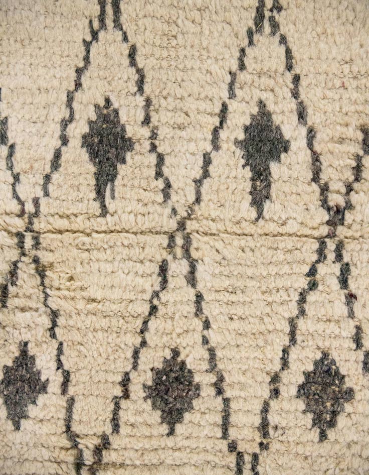 Detail image of 12' 2 x 16'  Hand Knotted Moroccan Wool Rug