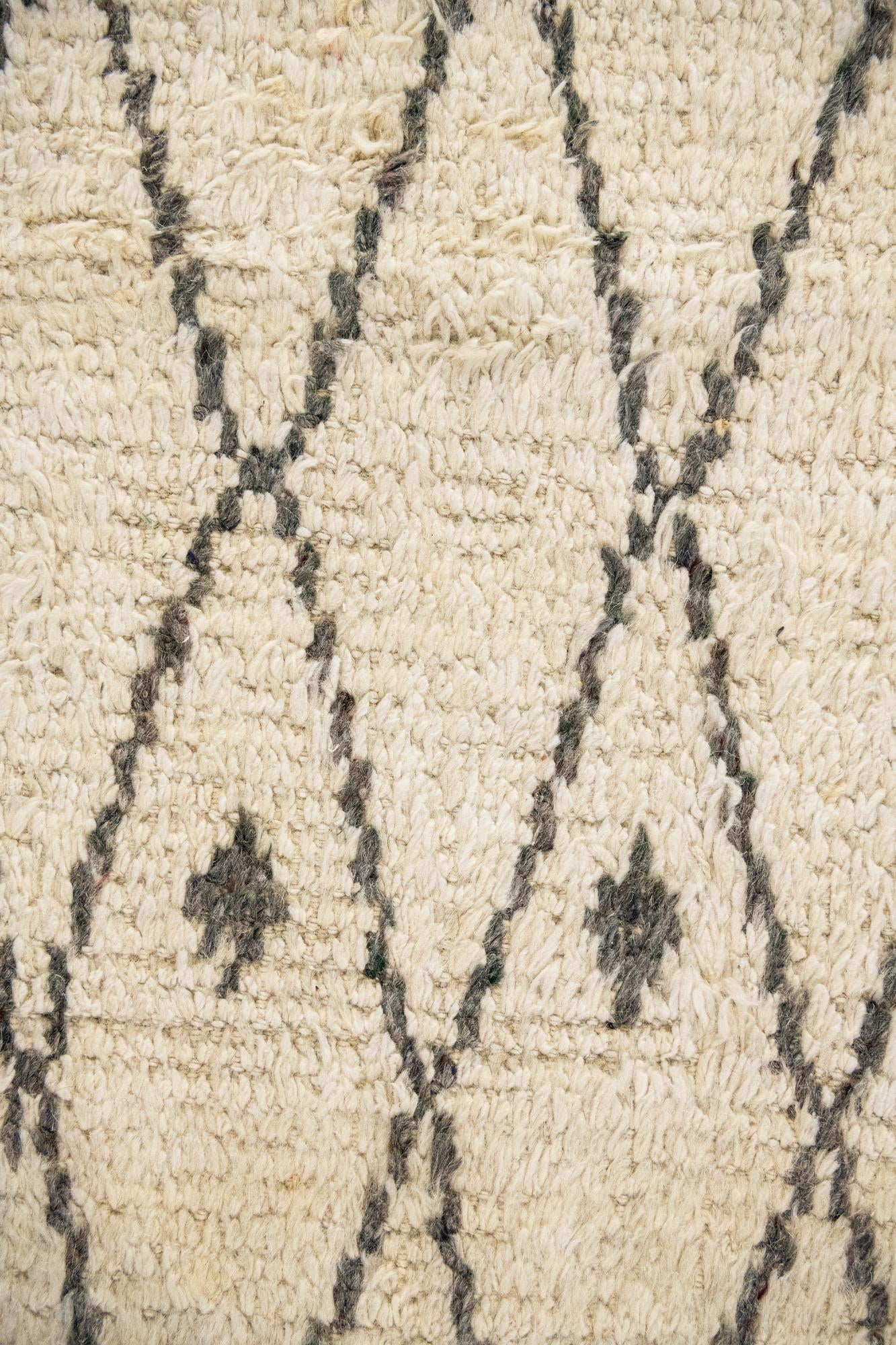12' 2 x 16' Hand Knotted Moroccan Wool Rug