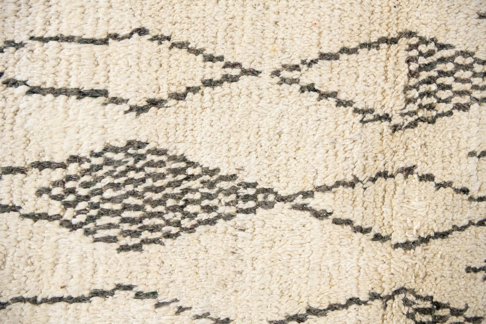 12' 2 x 16' Hand Knotted Moroccan Wool Rug