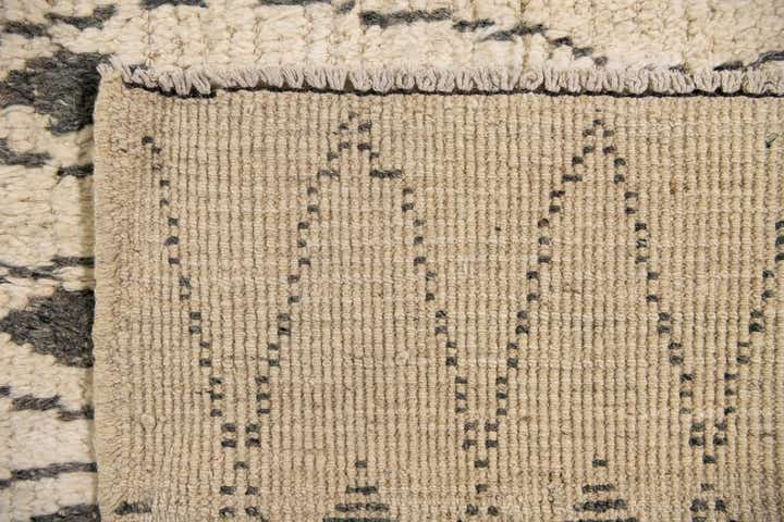 12' 2 x 16' Hand Knotted Moroccan Wool Rug