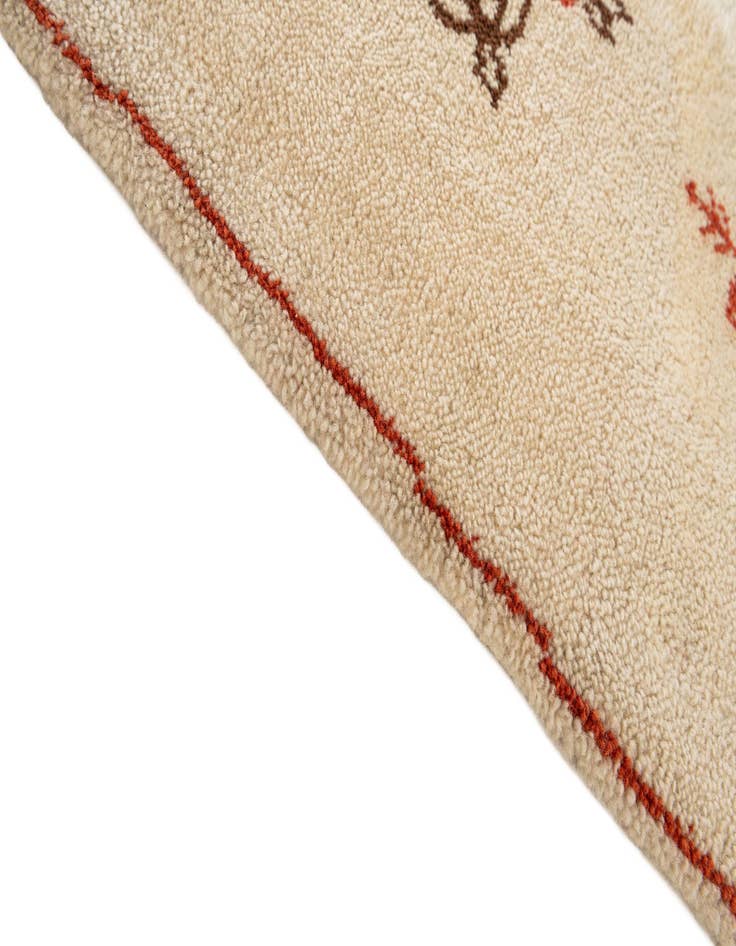 Detail image of 5' x 5' 7  Hand Knotted Moroccan Wool Rug