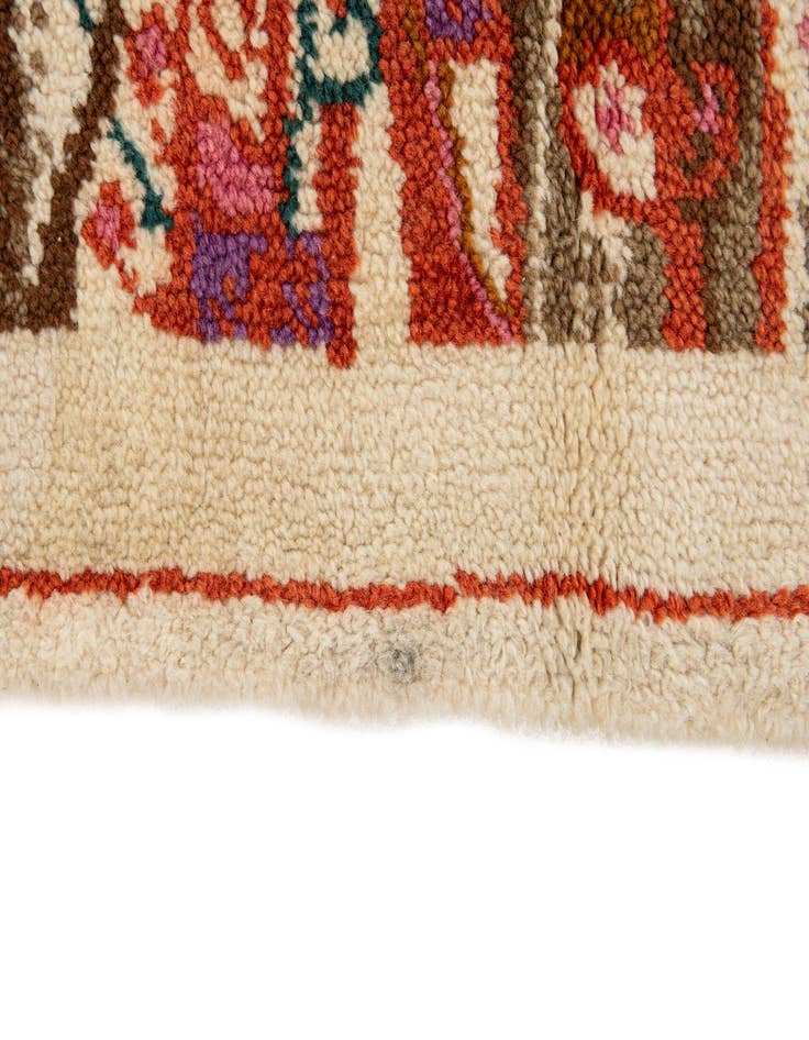 Detail image of 5' x 5' 7  Hand Knotted Moroccan Wool Rug